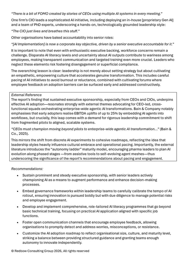 New Horizons - A White Paper: Navigating the Human Frontier of AI Adoption in Pharma - Page 2