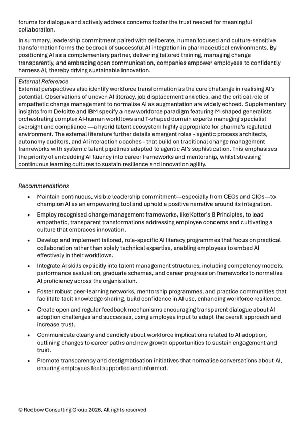 New Horizons - A White Paper: Navigating the Human Frontier of AI Adoption in Pharma - Page 4
